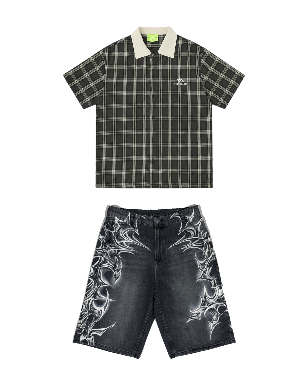 Check Carbon / Tribal Set