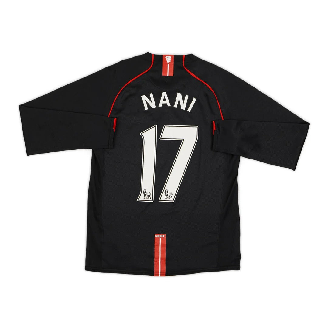 2007-08 Manchester United FC 2a Equipación Manga Larga