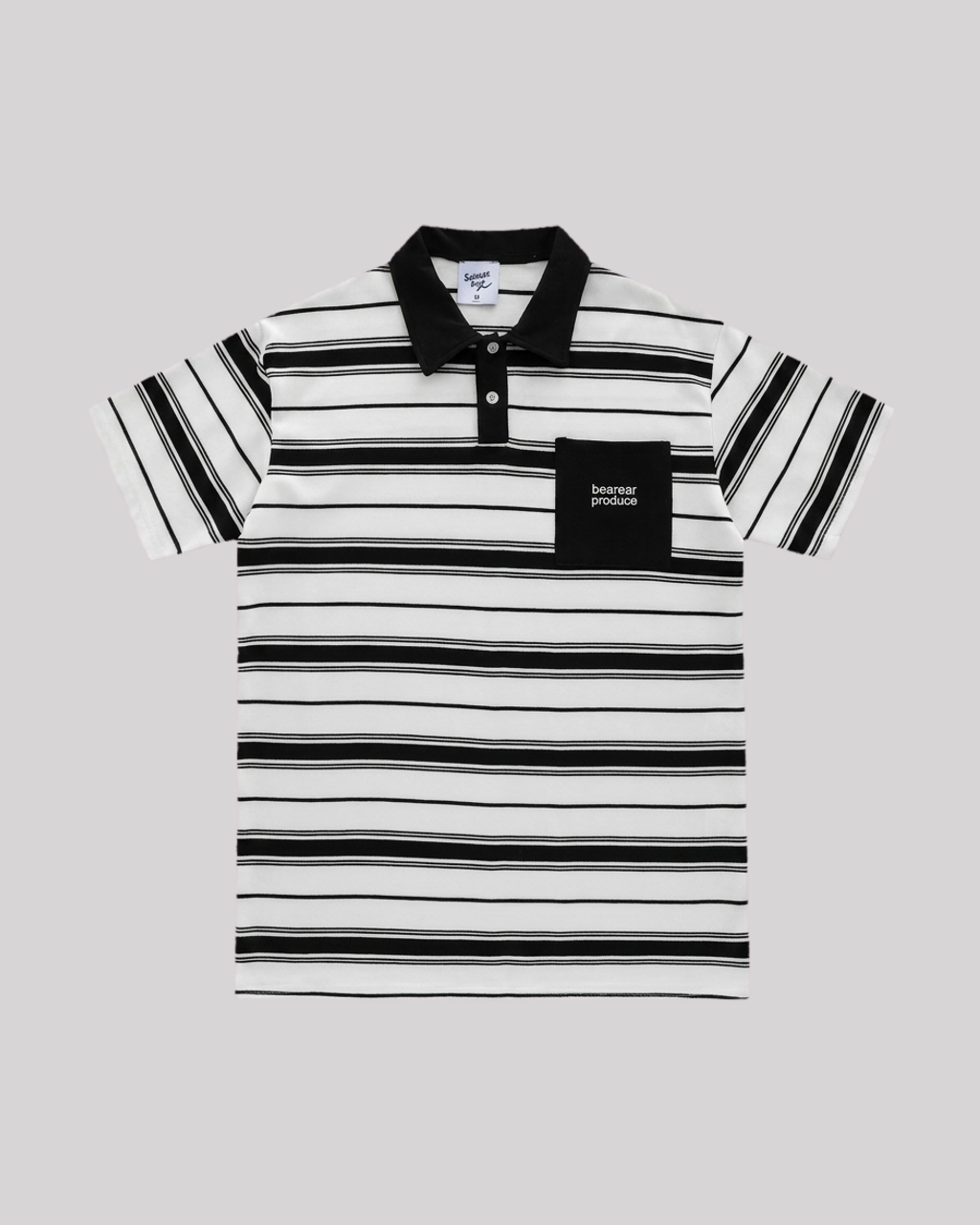 Pocket Polo White / Camo Set