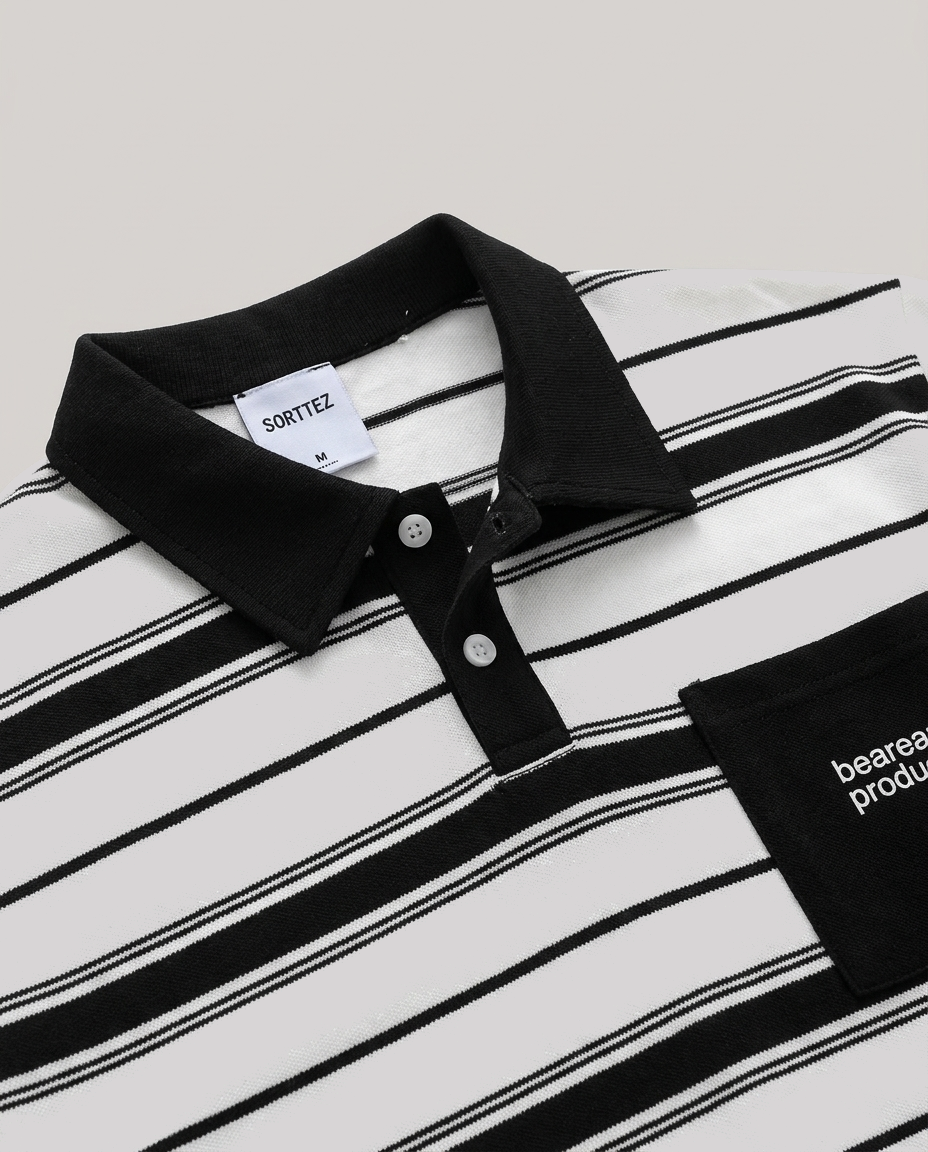Pocket Polo White / Camo Set