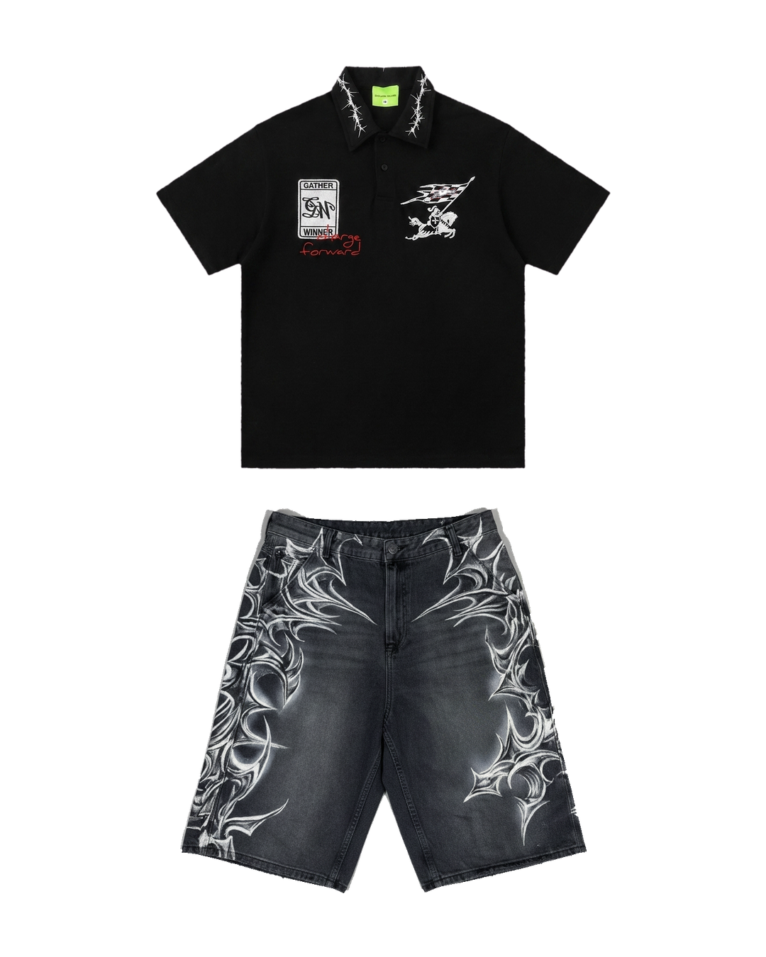Knight Black / Tribal Set